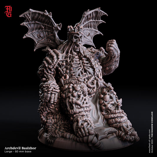 Archdevil Baalzhor - The Shadow Conclave (sculpted by Flesh of Gods miniatures)