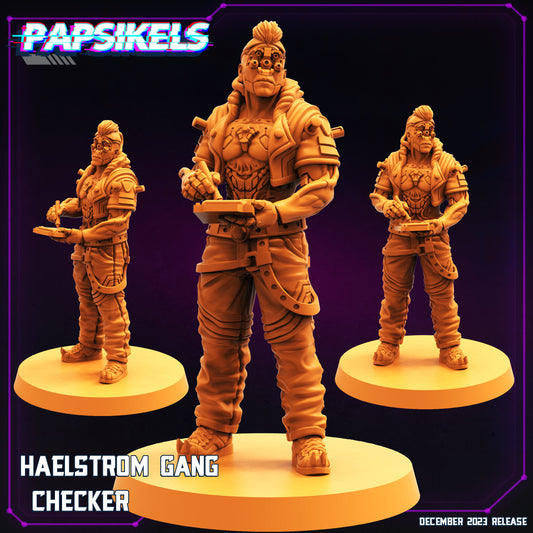 Haelstrom Gang - Checker (sculpted by Papsikels)