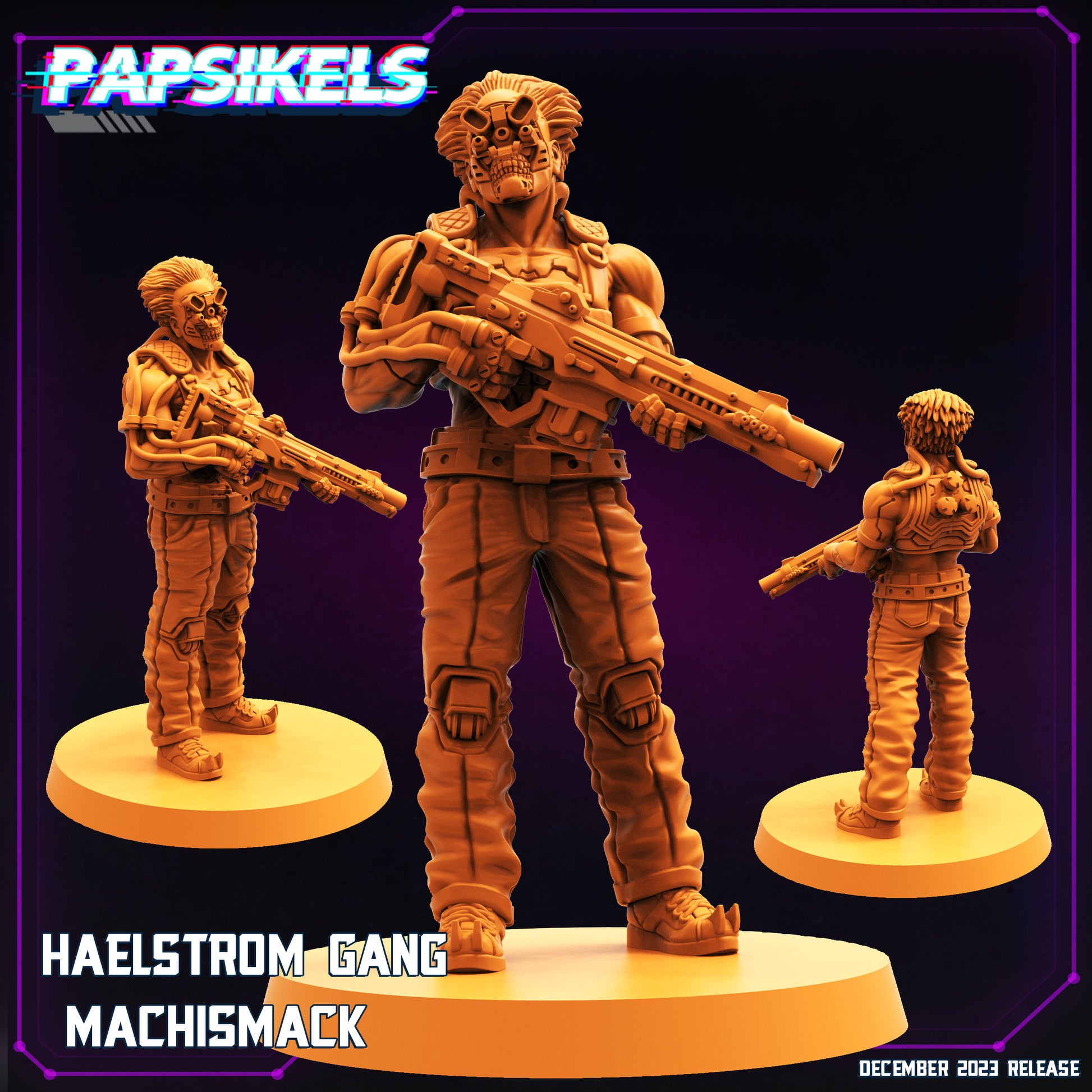 Haelstrom Gang - Machismack (sculpted by Papsikels)