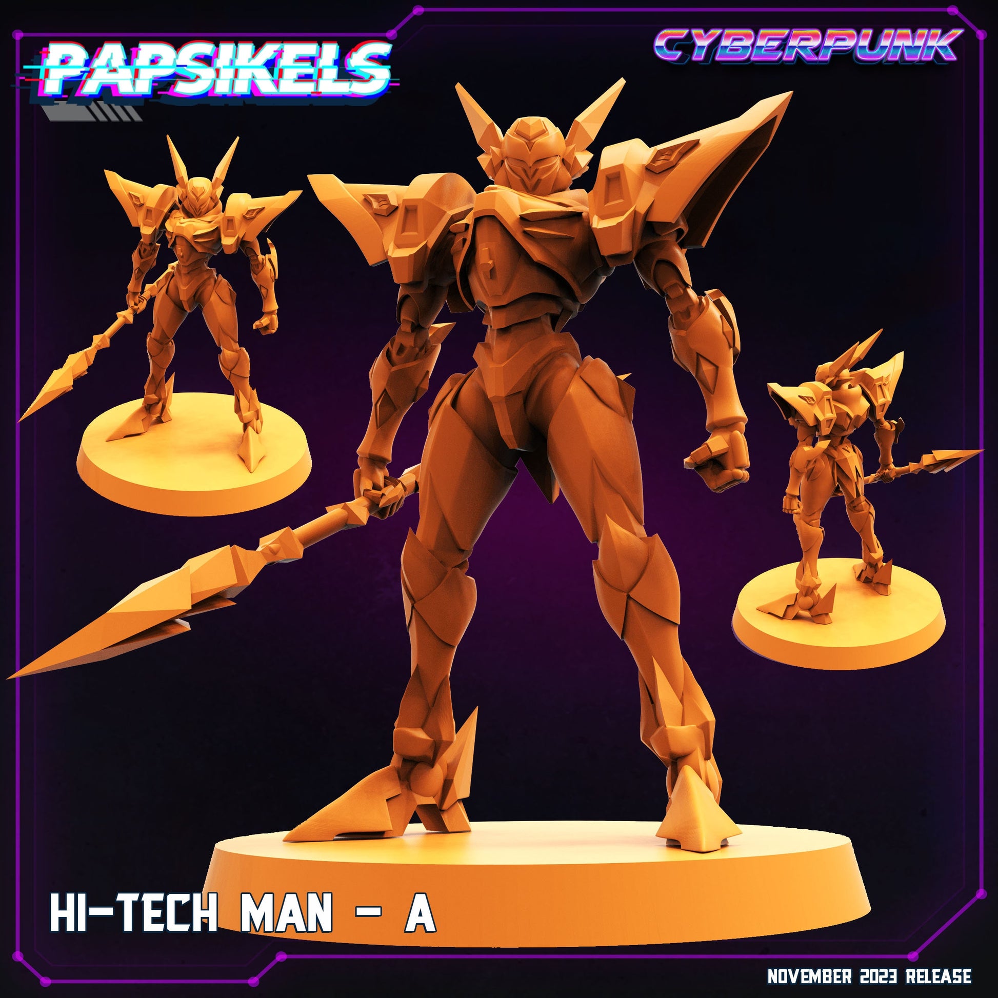 Hi-Tech Man A (sculpted by Papsikels)