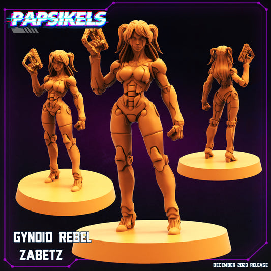 Gynoid Rebel Zabetz (sculpted by Papsikels)