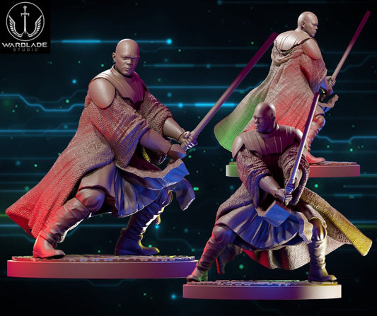 Windu - Fan Art (sculpted by Warblade Studios)