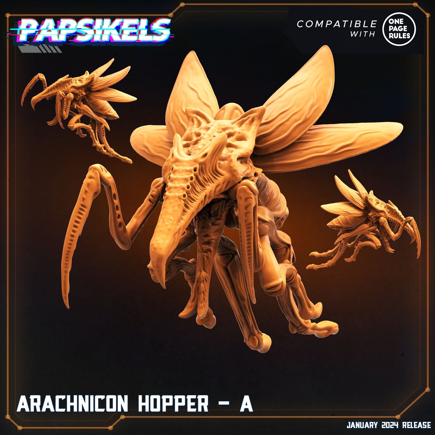 Arachnicon Hopper A (sculpted by Papsikels)