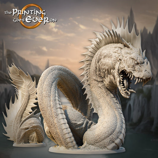 Ancient Sea Serpent - Chapter 43 Silver Shores (sculpted by Print Goes Ever On)