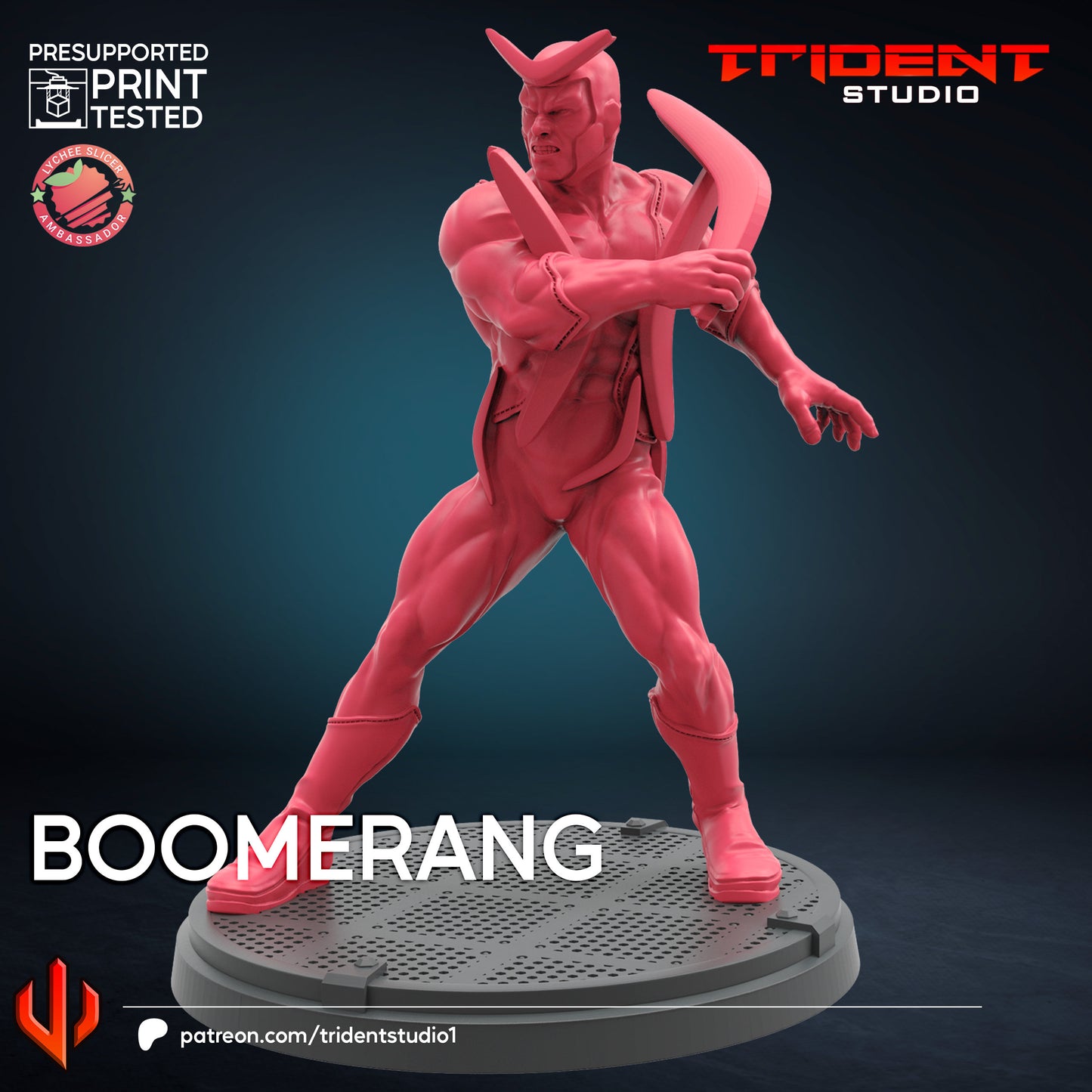 Boomerang (Fan art sculpted by Trident Studio) (Crisis Protocol Proxy/Alternative)