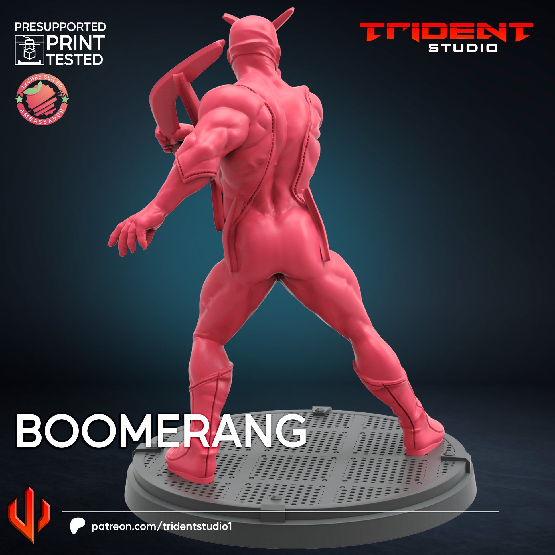 Boomerang (Fan art sculpted by Trident Studio) (Crisis Protocol Proxy/Alternative)