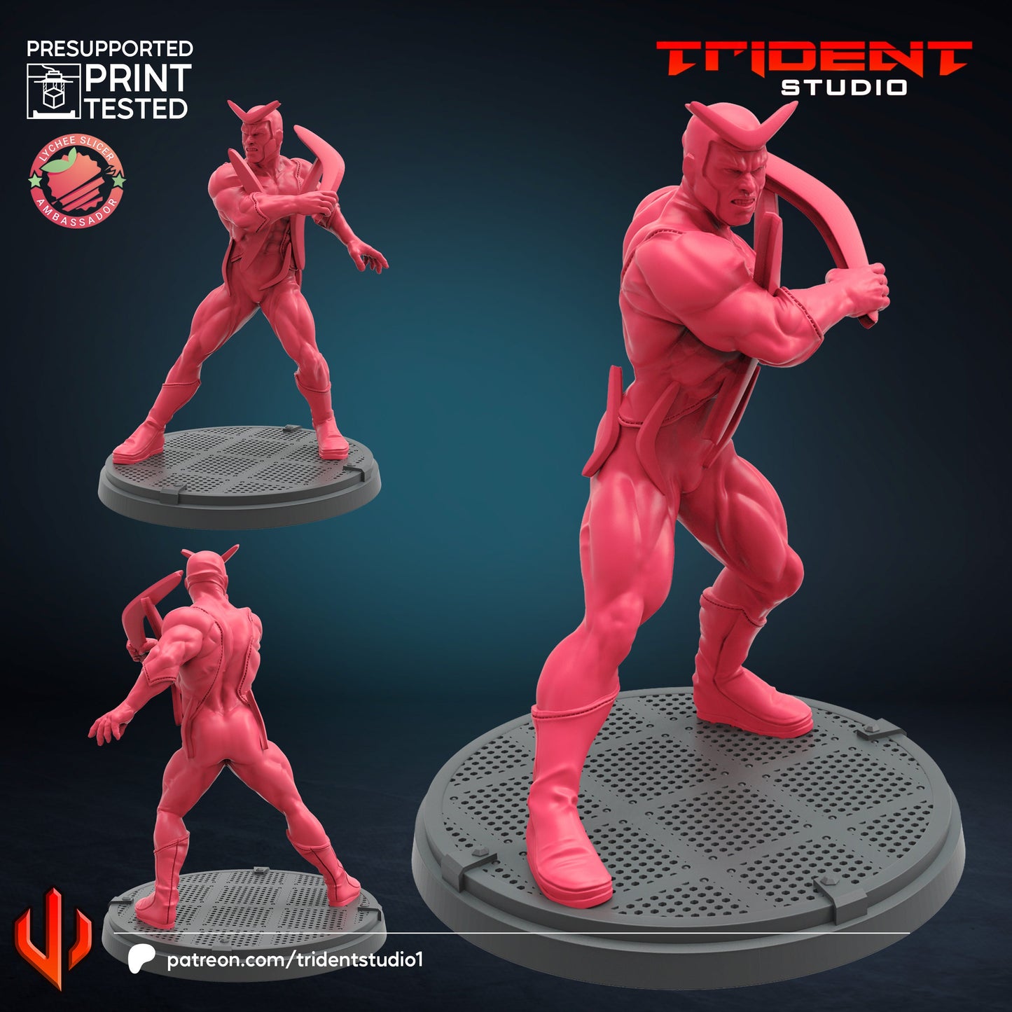 Boomerang (Fan art sculpted by Trident Studio) (Crisis Protocol Proxy/Alternative)