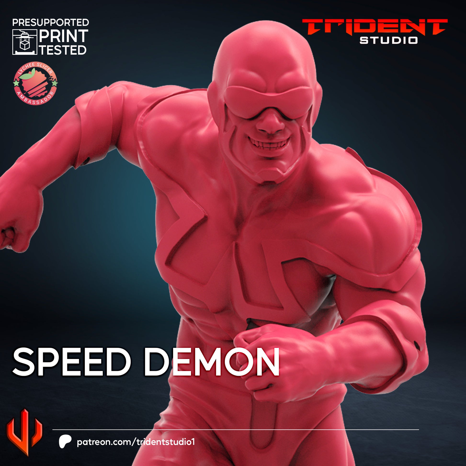 Speed Demon (Fan art sculpted by Trident Studio) (Crisis Protocol Proxy/Alternative)