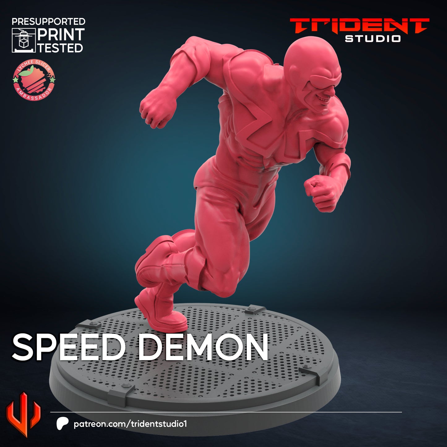 Speed Demon (Fan art sculpted by Trident Studio) (Crisis Protocol Proxy/Alternative)