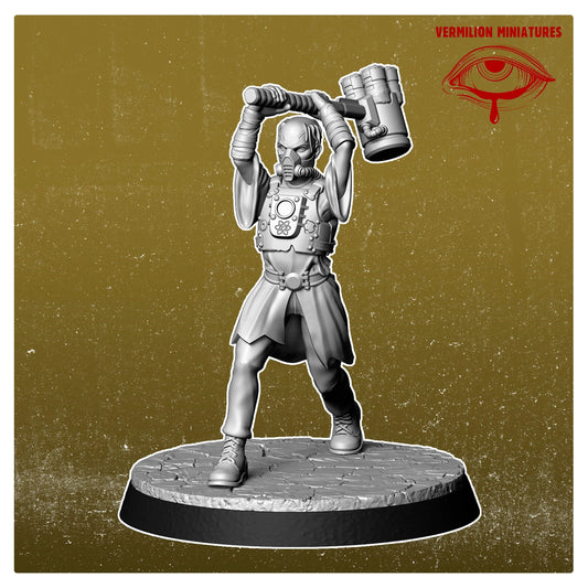 Nuclear Fanatics - Zealot 1 (Sculpted by Vermillion Miniatures)