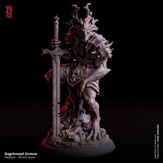 Ragebound Demon - Rage Unbound (sculpted by Flesh of Gods miniatures)