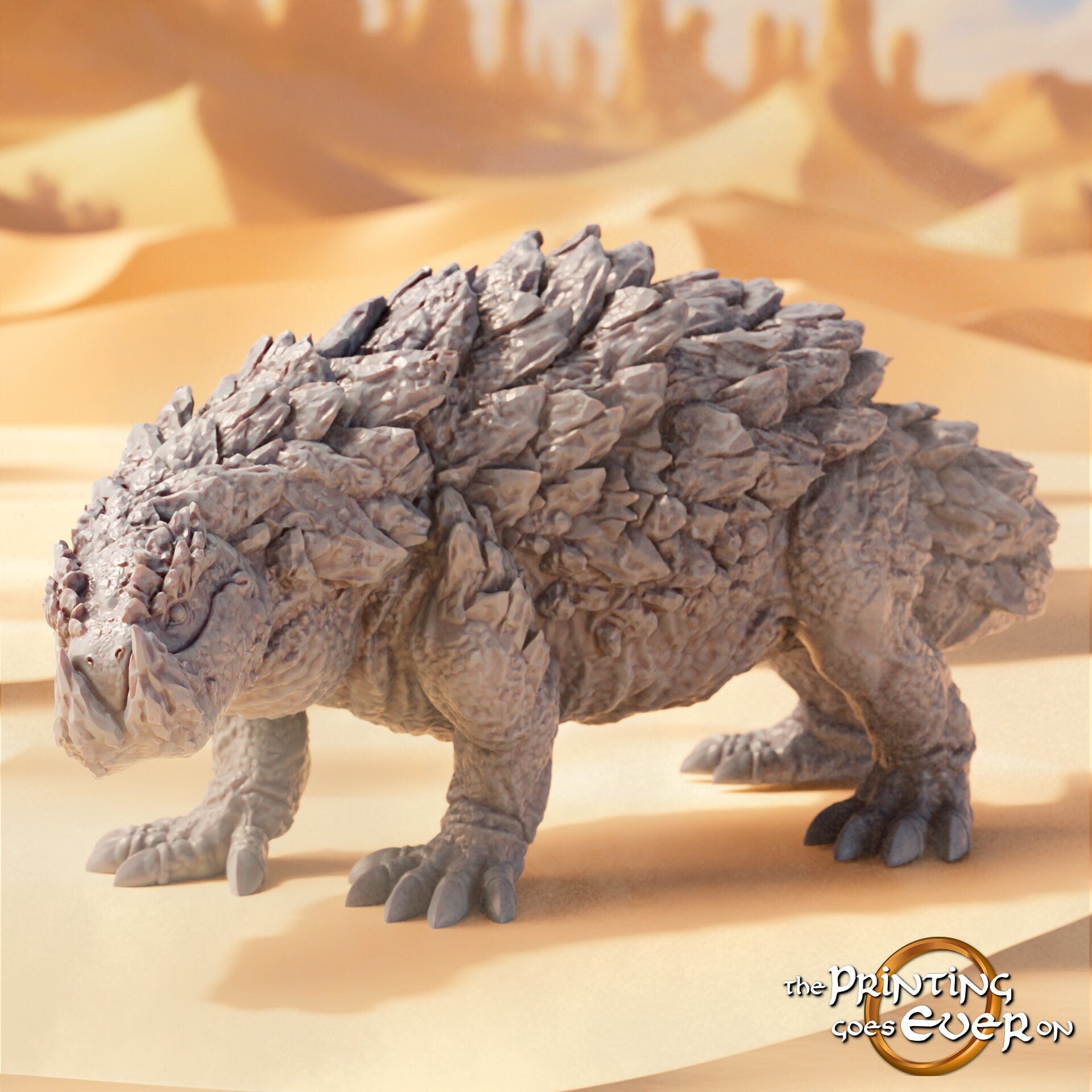 Sand Drake (sculpted by Print Goes Ever On)