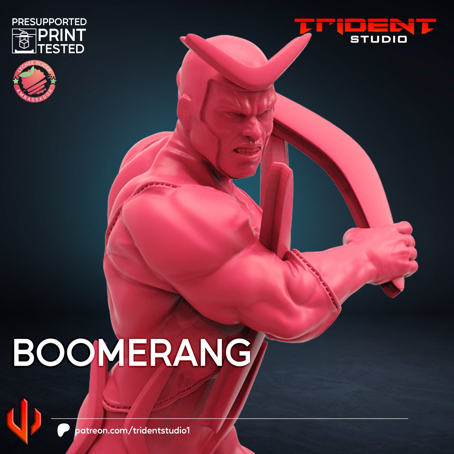 Boomerang (Fan art sculpted by Trident Studio) (Crisis Protocol Proxy/Alternative)