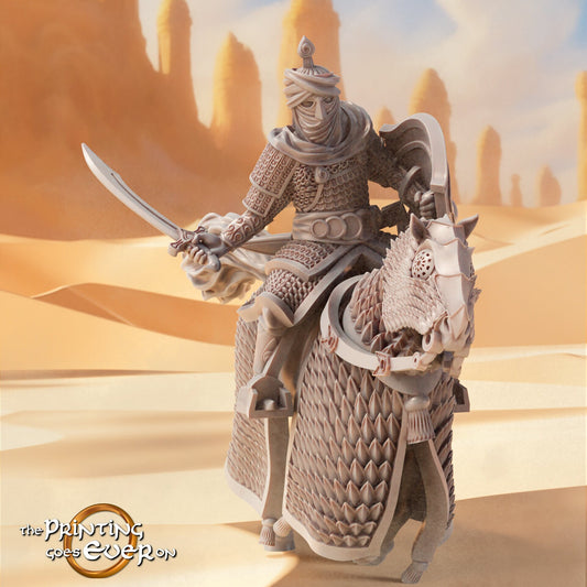 Easterner Cataphract C (sculpted by Print Goes Ever On)